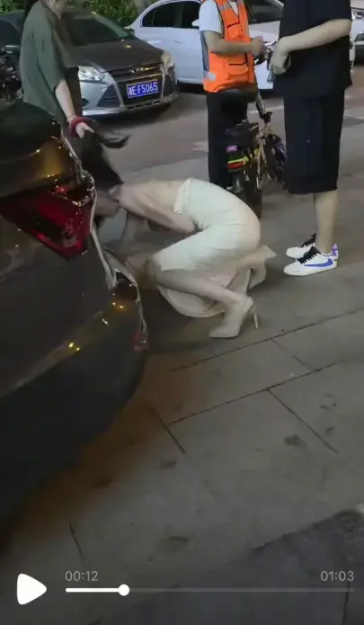 《白裙女子被抓头发跳河》-原配街头抓扯白裙女子头发落水-《白裙女子被抓头发跳河》事件全程真相视频-1080P高清无删减播放